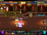 DNF视频-尊9男气功指尖VS男毒王，散打力法