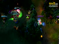 史诗时刻：EZ大招男爵人头拿下 炼金轻松五杀