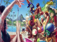 一起来泳池狂欢吧 泳池派对登陆动画音乐欣赏