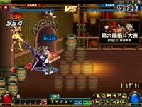DNF视频-跨1对战跨5系列！女漫游征服对战大枪福音