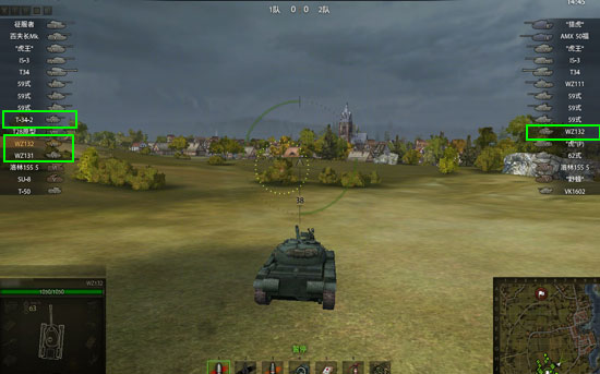 国服刚更新就有大量高级C系坦克登场