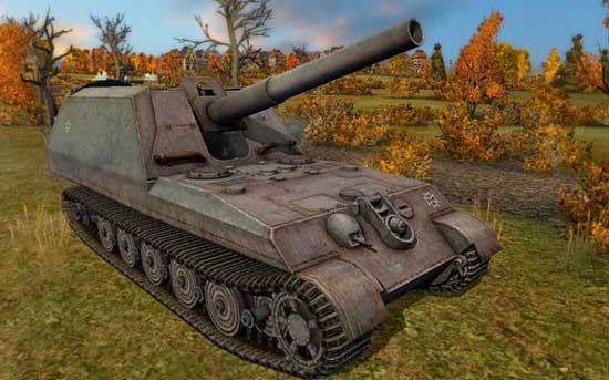 断腿之王“虎”式自行火炮