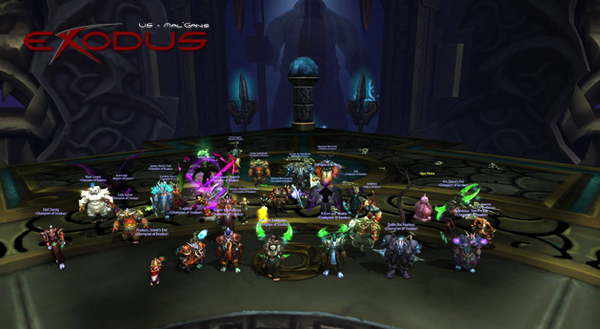 著名公会Exodus宣告解散 不再继续25人团活动