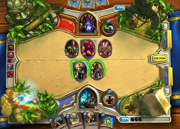 《炉石传说》公布新对战棋盘——荆棘谷之谜