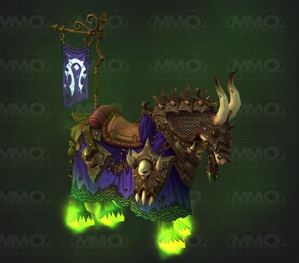 魔兽5.4PTR前瞻:傲之煞造型曝光 新坐骑预览