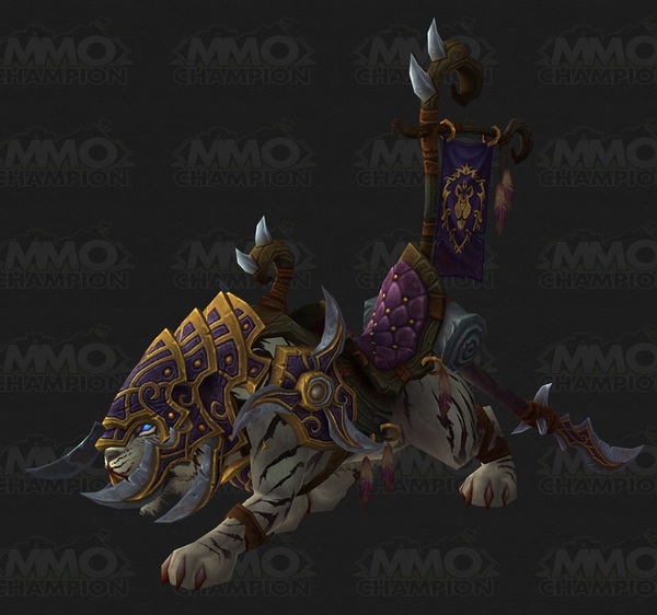 魔兽5.4PTR前瞻:傲之煞造型曝光 新坐骑预览