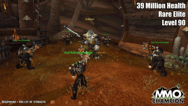 勇敢的心！人民英雄加摩尔魔兽世界5.4补丁中被拘留