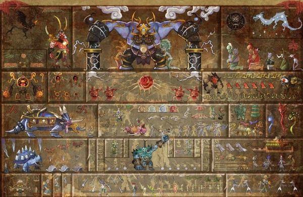 雷神壁画是怎样诞生的——专访魔兽新锐画家喷火龙龙