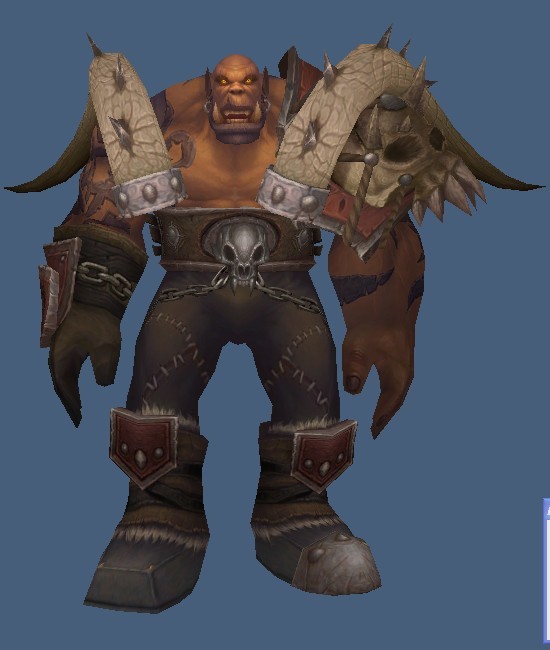 一生无悔！部落大酋长地狱咆哮形象变迁回顾