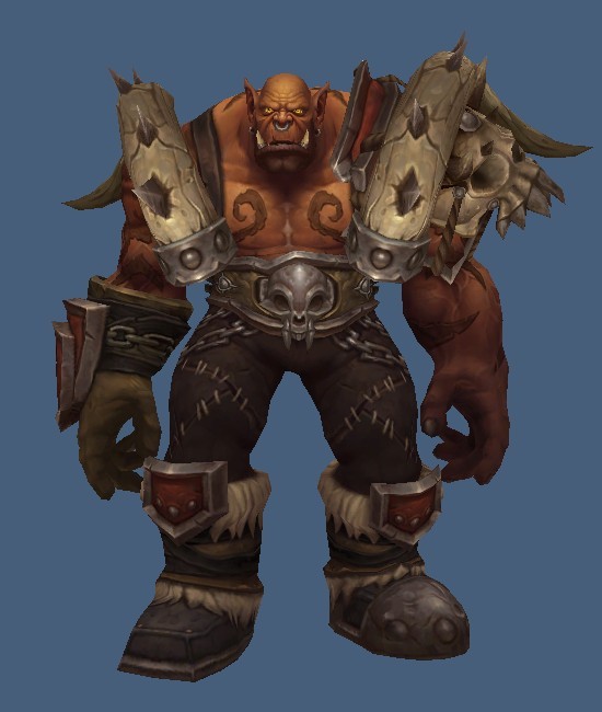 一生无悔！部落大酋长地狱咆哮形象变迁回顾