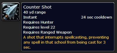 5.4猎人可能会迎来巨大的改动 反制射击技能信息