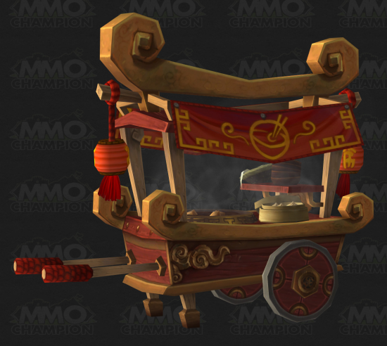 魔兽5.4补丁烹饪食神任务线 奖励豪华面条餐车