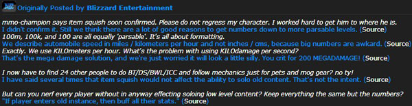 螃蟹谈物品属性压缩：或将改动 不影响副本单刷