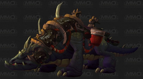 魔兽5.4新增声望兑换奖励坐骑“烬皮穆山兽”