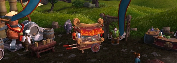 烹饪趣味物品:汤面餐车