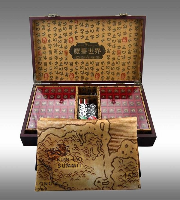 魔兽三缺一！全球限量版魔兽世界主题麻将曝光