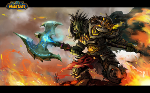 麻猫猫新作：帅气兽人战士