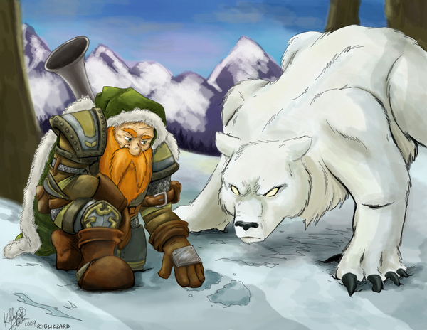 Dwarf Hunter by Cadychan