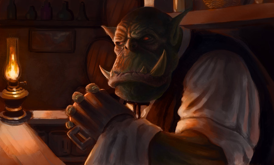 魔兽世界同人插画