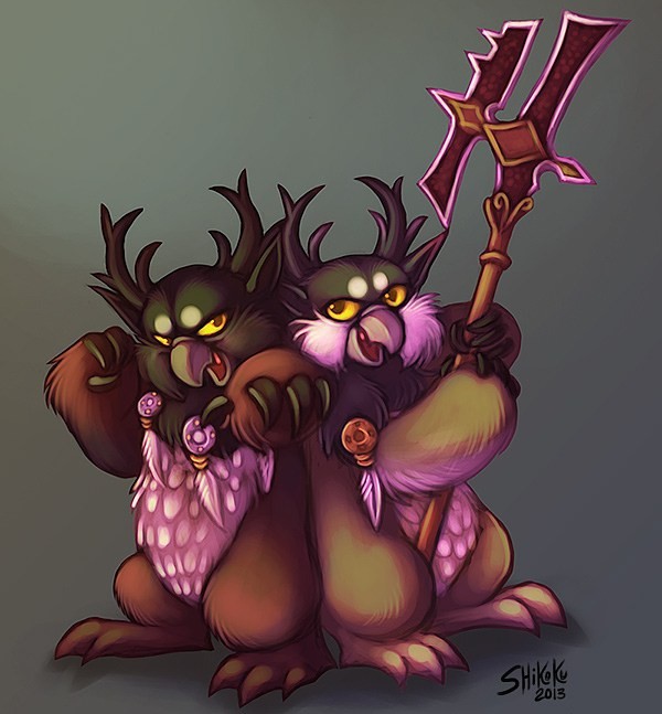 魔兽世界同人插画