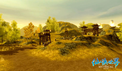 仙侠世界游戏画面