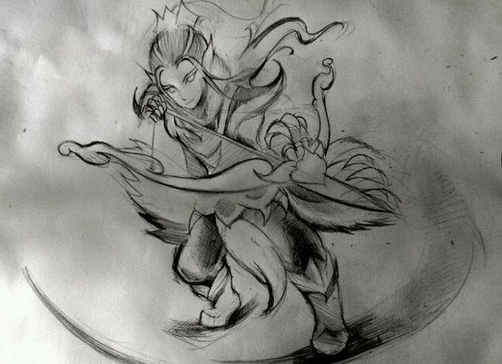 梦幻西游新角色手绘第二波 帅气杀破狼