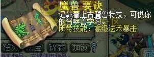 梦幻西游高级要诀