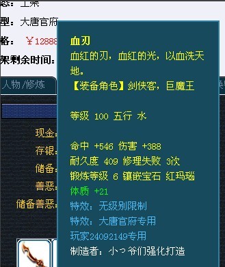 坑爹大盘点 专用无级别装备