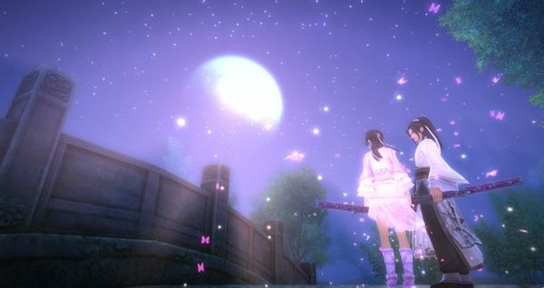 九阴真经玩家作品朦胧月下