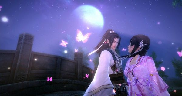 九阴真经玩家作品朦胧月下