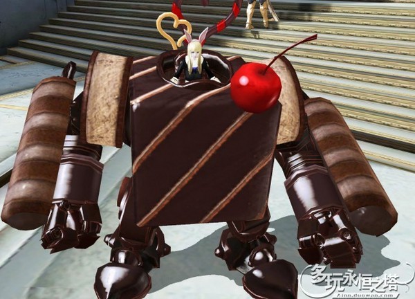 韩服情人节新增机甲星外形 巧克力蛋糕