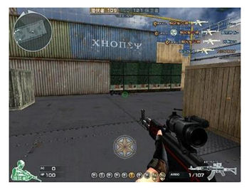 CF武器AK47-S实战图