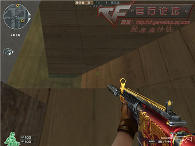 CF爆破模式新年广场