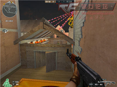 CF爆破模式新年广场