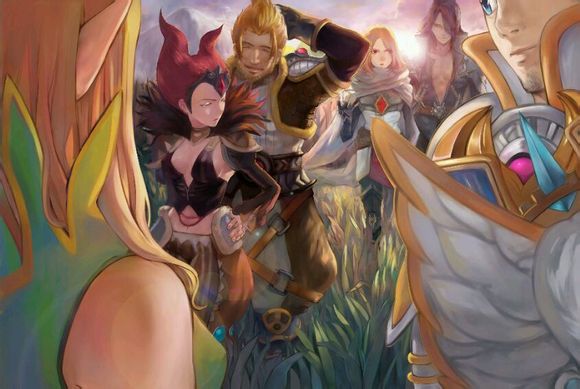 对抗邪龙的龙之谷勇士 传奇六大英雄的介绍