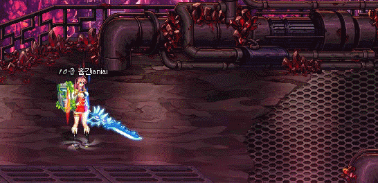 dnf韩服新职业精灵骑士 全技能gif动态展示