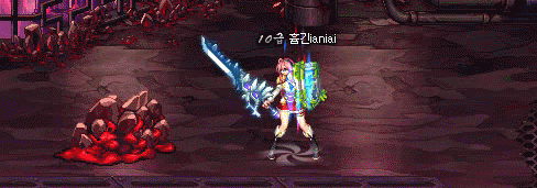 dnf韩服新职业精灵骑士 全技能gif动态展示