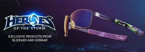 《风暴英雄》推出全新官方周边产品游戏眼镜