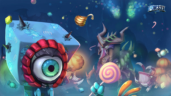 “糖果雨” by 黄色调