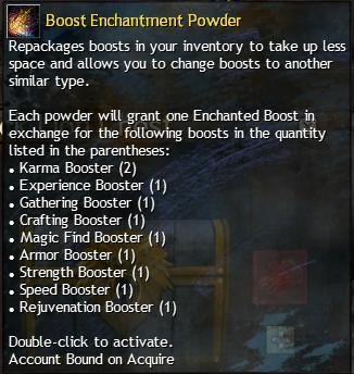 Boost Enchantment Powder