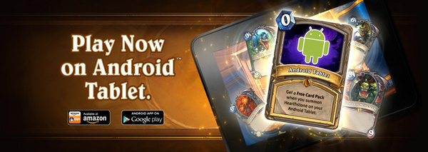 Hearthstone Rolls Out on Android™ Tablets!
