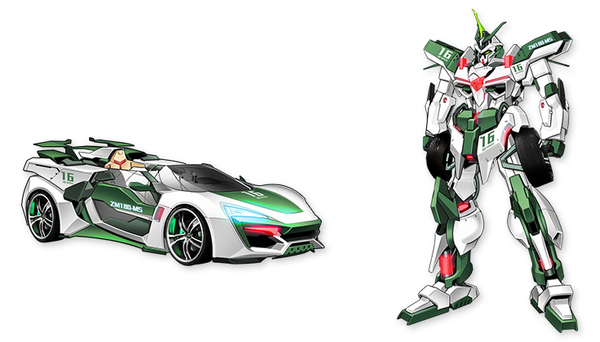 T1机甲——绿影骑士