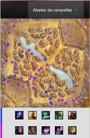 LOL最新比赛历史系统曝光：击杀地点清晰罗列