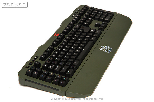 tt meka gunit battle 45 Tt斗龙拓荒者MEKA G Unit军绿色机械键盘评测