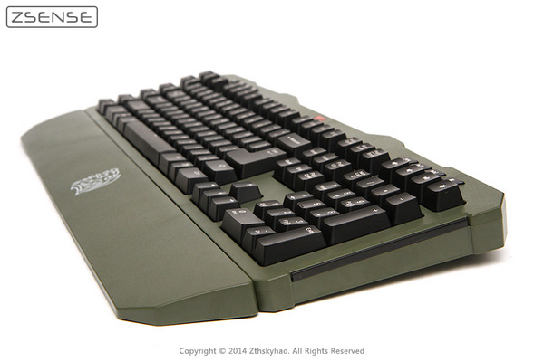 tt meka gunit battle 16 Tt斗龙拓荒者MEKA G Unit军绿色机械键盘评测