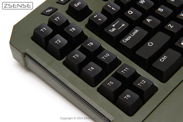 tt meka gunit battle 19 Tt斗龙拓荒者MEKA G Unit军绿色机械键盘评测