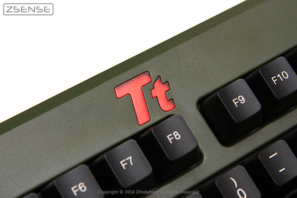 tt meka gunit battle 22 Tt斗龙拓荒者MEKA G Unit军绿色机械键盘评测