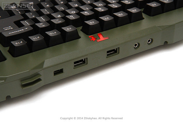 tt meka gunit battle 23 Tt斗龙拓荒者MEKA G Unit军绿色机械键盘评测