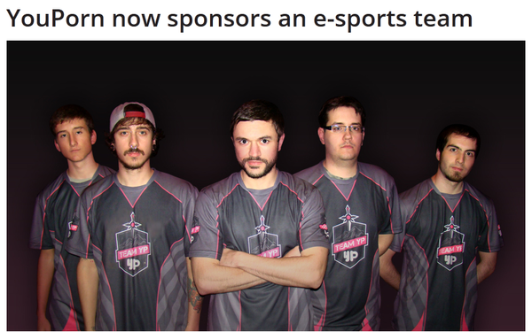 惊天地！全球首支成人网赞助战队成立