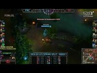 LCS欧洲区2014春季赛：FNC VS SK
